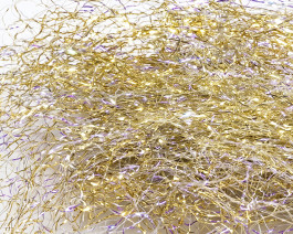 Ripple Flash Dubbing, Gold UV / 15